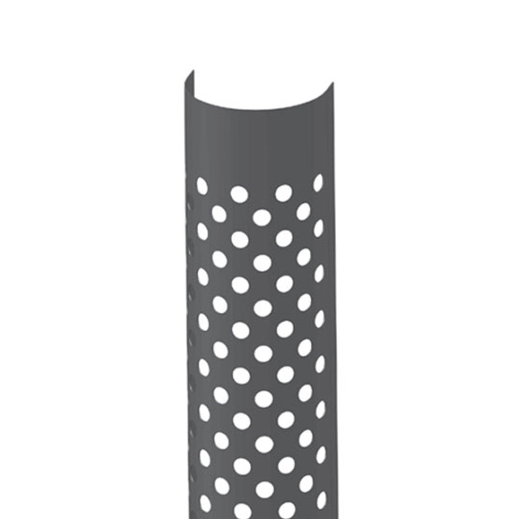 Grand Rock - 10" diameter X 48" 430 Stainless Steel 180 Degree Heat Shield