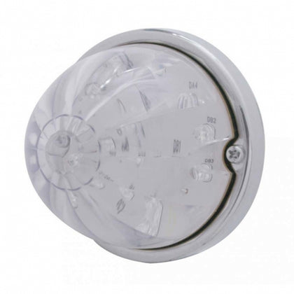 United Pacific - 17 LED Watermelon Flush Mount Kit - Amber LED/Clear Lens