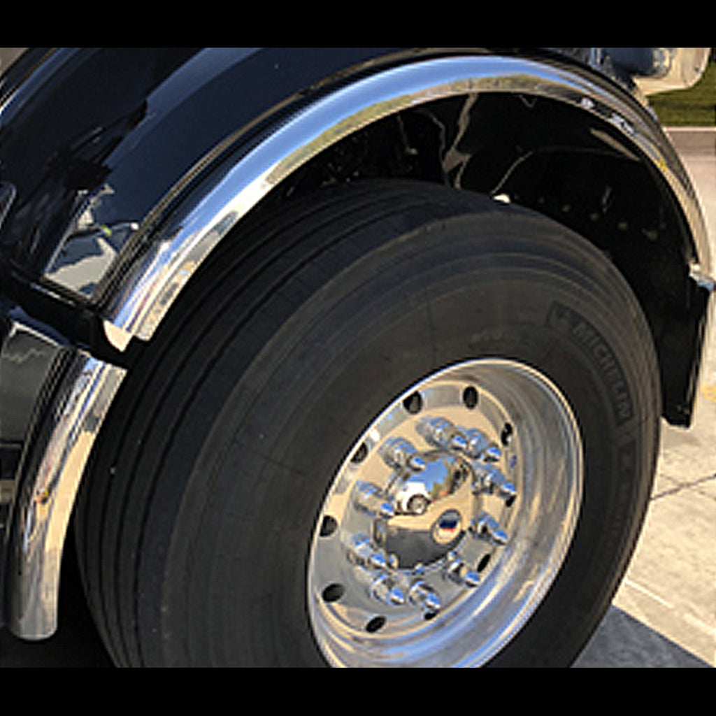 RealWheel - Peterbilt 567 (Set-Forward) Fenderettes (4 Pc. Set - Split Fenders)