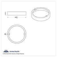 United Pacific - Stainless Steel Light Bezel