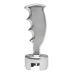 Grand General - Chrome Straight Grip w/ Lines 13/18 Speed Gear Shift Knob