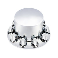 Chrome Dome Rear Axle Cover w/ 33mm Nut Cover - Thread-On