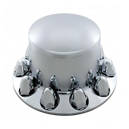 Chrome Dome Rear Axle Cover w/ 1 1/2" Nut Cover - Thread-On