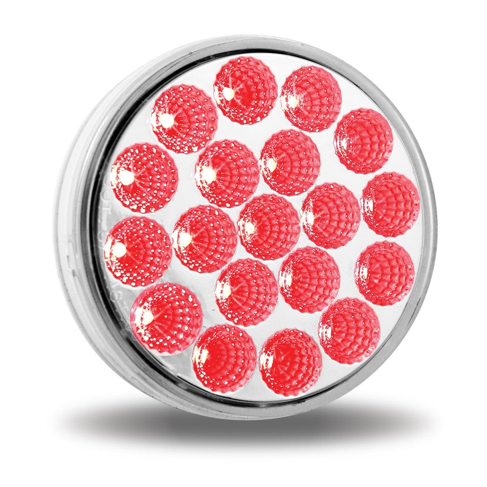 Trux 4" Dual Revolution Red - Stop, Turn & Tail LED Lights