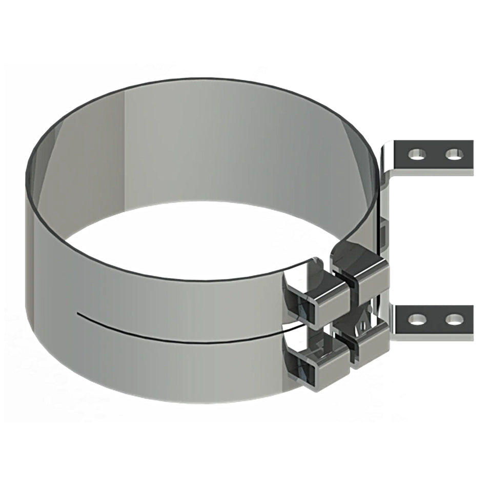 Kenworth Aero Cab 8" Chrome Exhaust Clamp