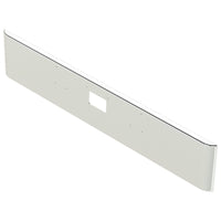 Peterbilt 379 18" Rolled End Square 7GA Steel Chrome w Bolt & Tow Pin Holes