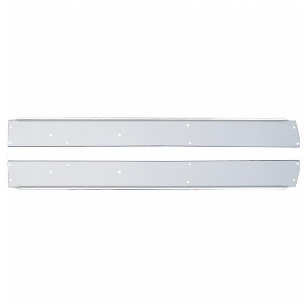 United Pacific - 1987-2001 Peterbilt Chrome Window Sill Replacement (Pair)