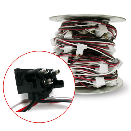 Trux 3 Prong Male Wire Harness with 12" Spacing (92 plugs)