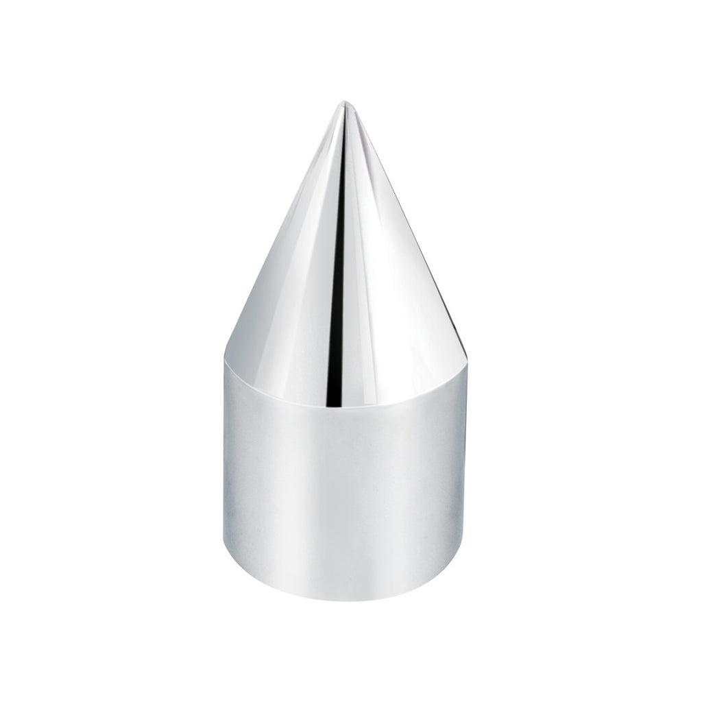 33MM X 3-1/8" Chrome Plastic Spike Nut Covers (Push-On)