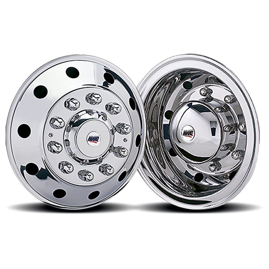 RealWheel - 22.5" American-Made Stainless Steel Wheel Simulators