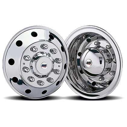 RealWheel - 22.5" American-Made Stainless Steel Wheel Simulators