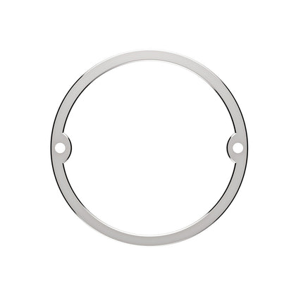 Stainless Steel Low Profile Cab Light Bezel