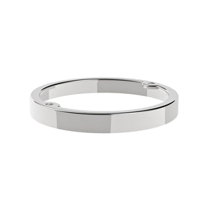 Stainless Steel Low Profile Cab Light Bezel