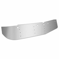 Trux - 2002-2017 International Harvester 4000 Series 12" Stainless Steel Sun Visor - 5 x Slotted Holes
