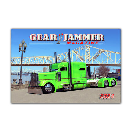 Gear Jammers 12 Month Calendar for 2024