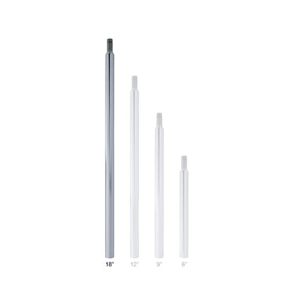 United Pacific™ Chrome Gear Shifter Extensions