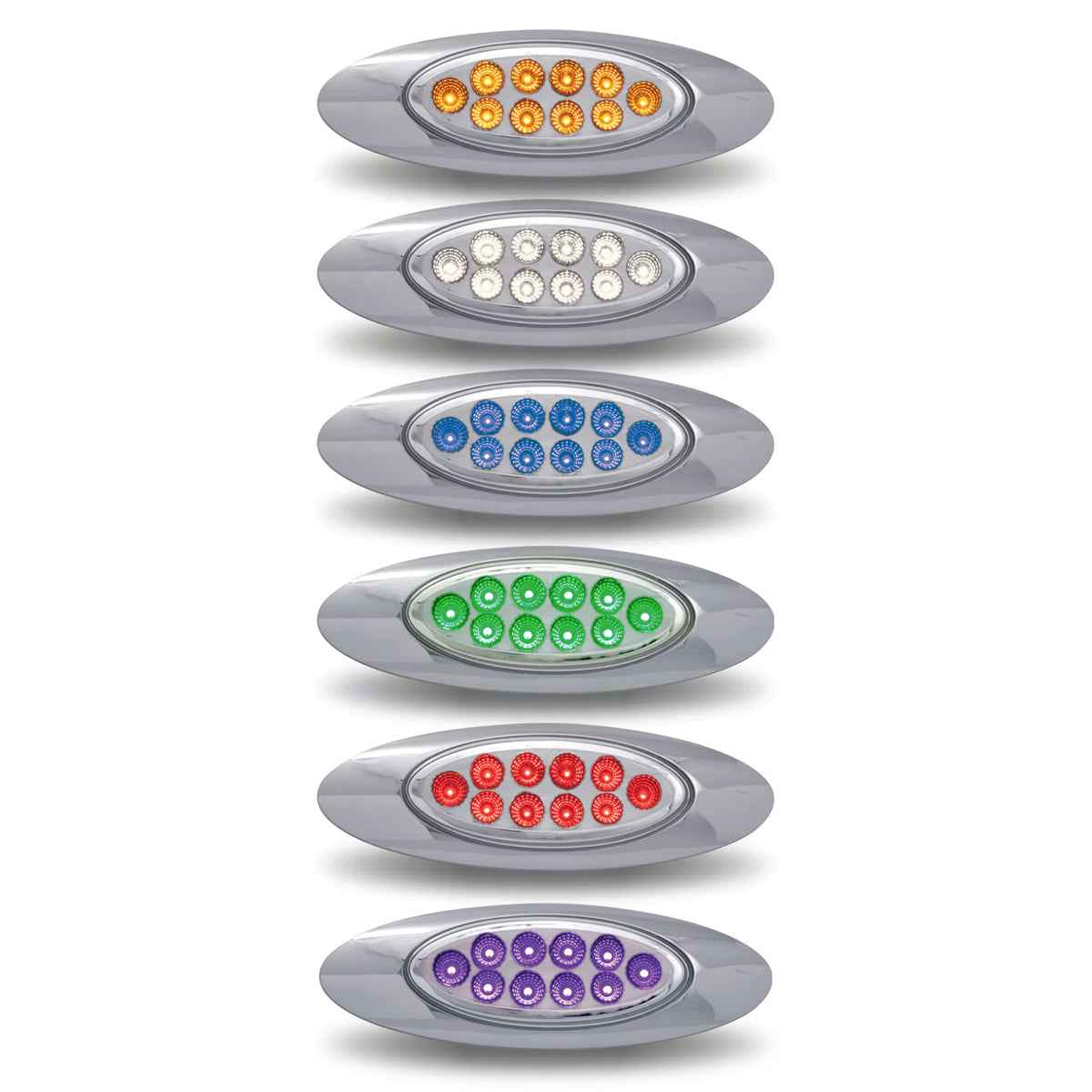 Trux M1 Oval Dual Revolution Light (Color Options)