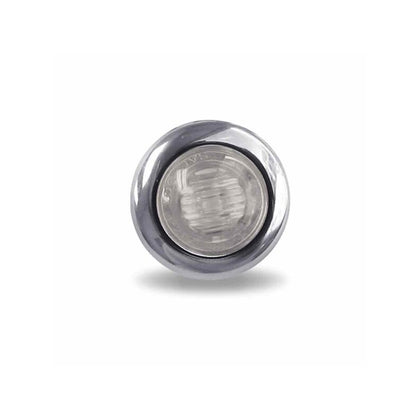 Trux - 3/4″ Clear/Red Marker Round LED Light – 3 Diodes
