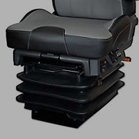 Seats Inc.™ Legacy Silver Wrap Bellows (Black)