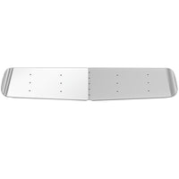 Panelite - 2011+ Western Star Stratosphere 16" Stainless Steel Sun Visor