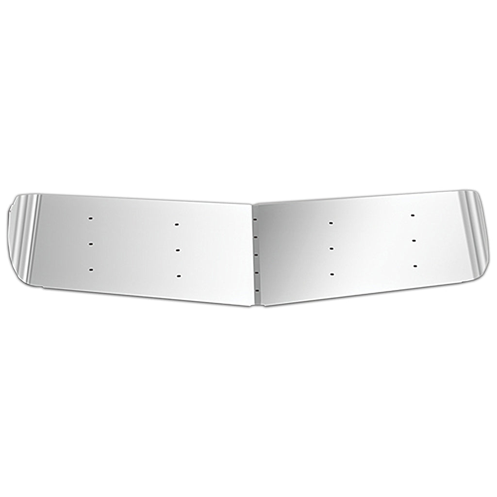 Panelite - 2011+ Western Star Stratosphere 16" Stainless Steel Sun Visor