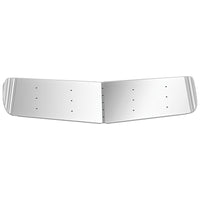 Panelite - 2011+ Western Star Stratosphere 16" Stainless Steel Sun Visor