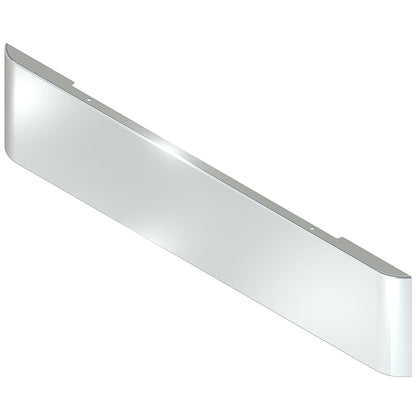 Universal Mount 22" Hand Formed Square Rolled End 10GA Steel Chrome Bumper