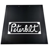 24" x 24" x .320" "Vintage" Peterbilt Logo Mudflap
