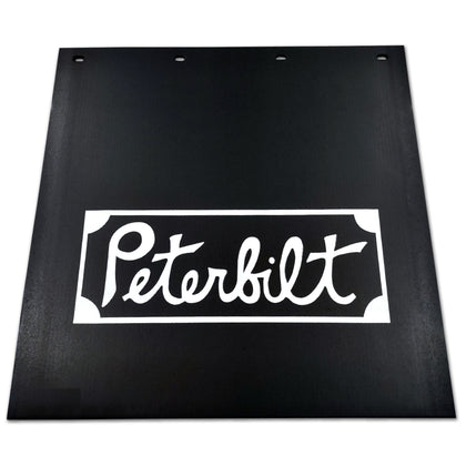 24" x 24" x .320" "Vintage" Peterbilt Logo Mudflap