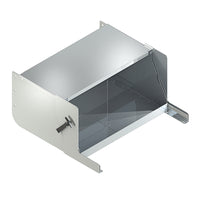 Peterbilt 379, 388, 389 Rear Stainless Steel Tool Box w Tie Down & Molded Lid