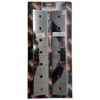 Kenworth 15" Stainless Steel Air Cleaner Light Front or Rear Panel 7 x .75" Light Holes