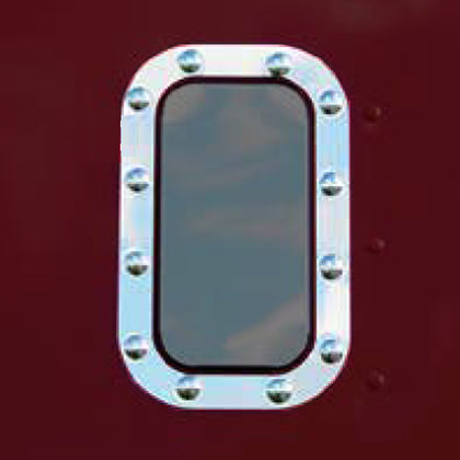 RoadWorks - Freightliner Classic FLD/FLA/FLB Vent Trim Surround w Dimples