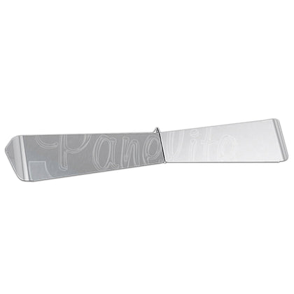 Panelite - 2013+ Low-Roof/Day Cab Reverse Bow-Tie Stainless Steel Visor