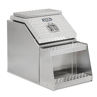 Iconic Metal Gear - 16" Big Mouth Step Box with Checker Lid