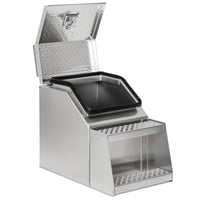 Iconic Metal Gear - 16" Big Mouth Step Box with Checker Lid