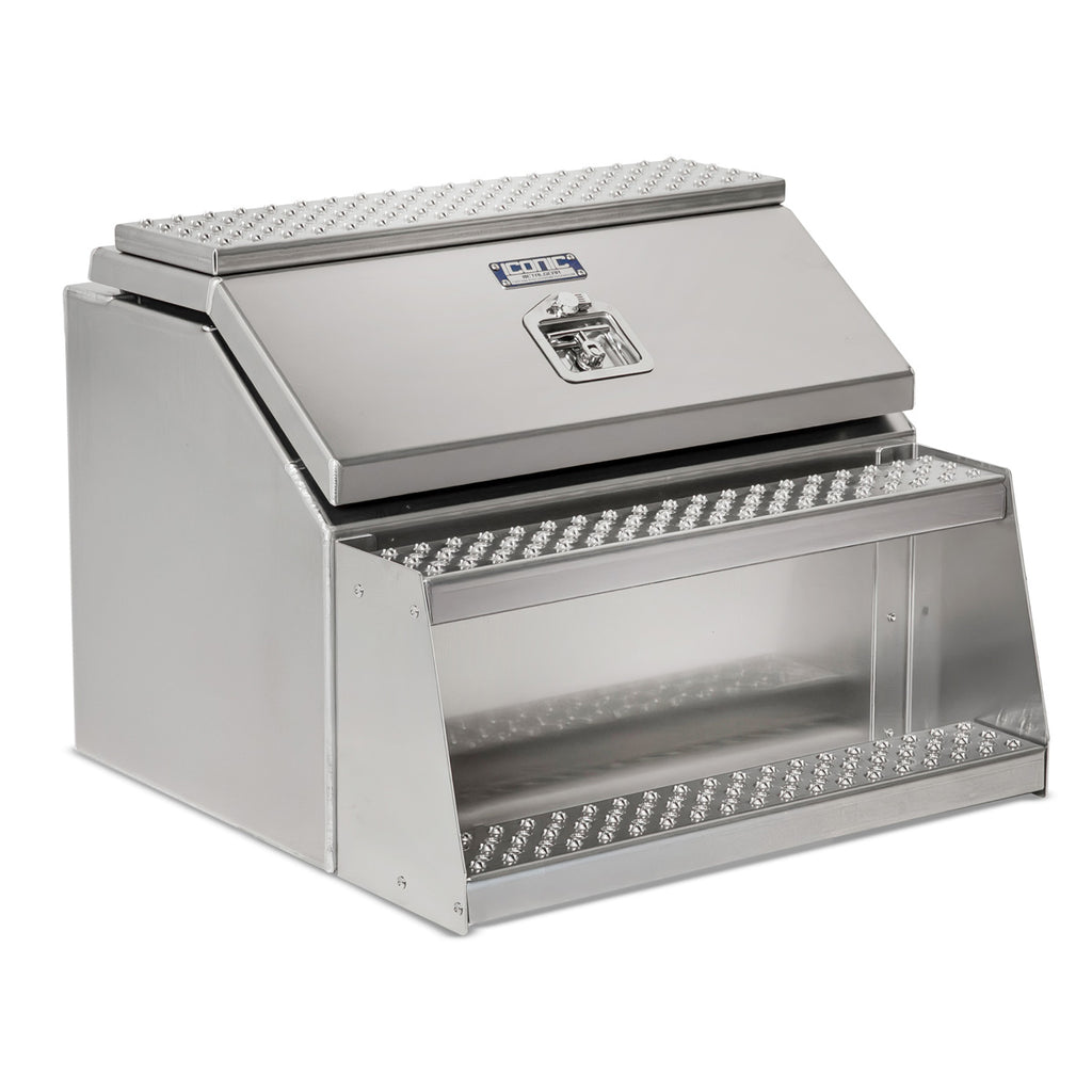 Iconic Metal Gear - 30" Big Mouth Step Box with Smooth Lid