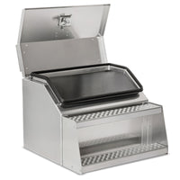 Iconic Metal Gear - 30" Big Mouth Step Box with Smooth Lid