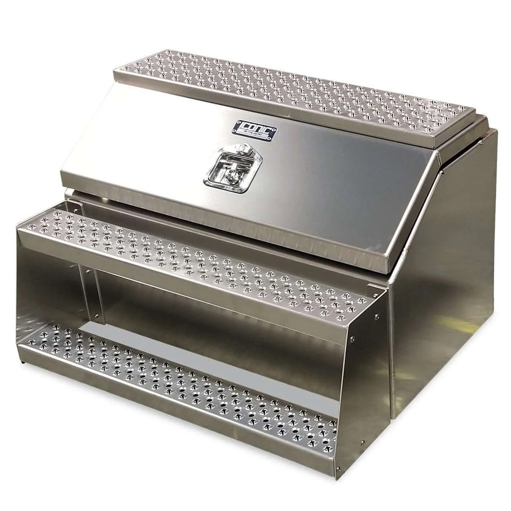 Iconic Metal Gear - 36" Big Mouth Step Box with Checker Lid