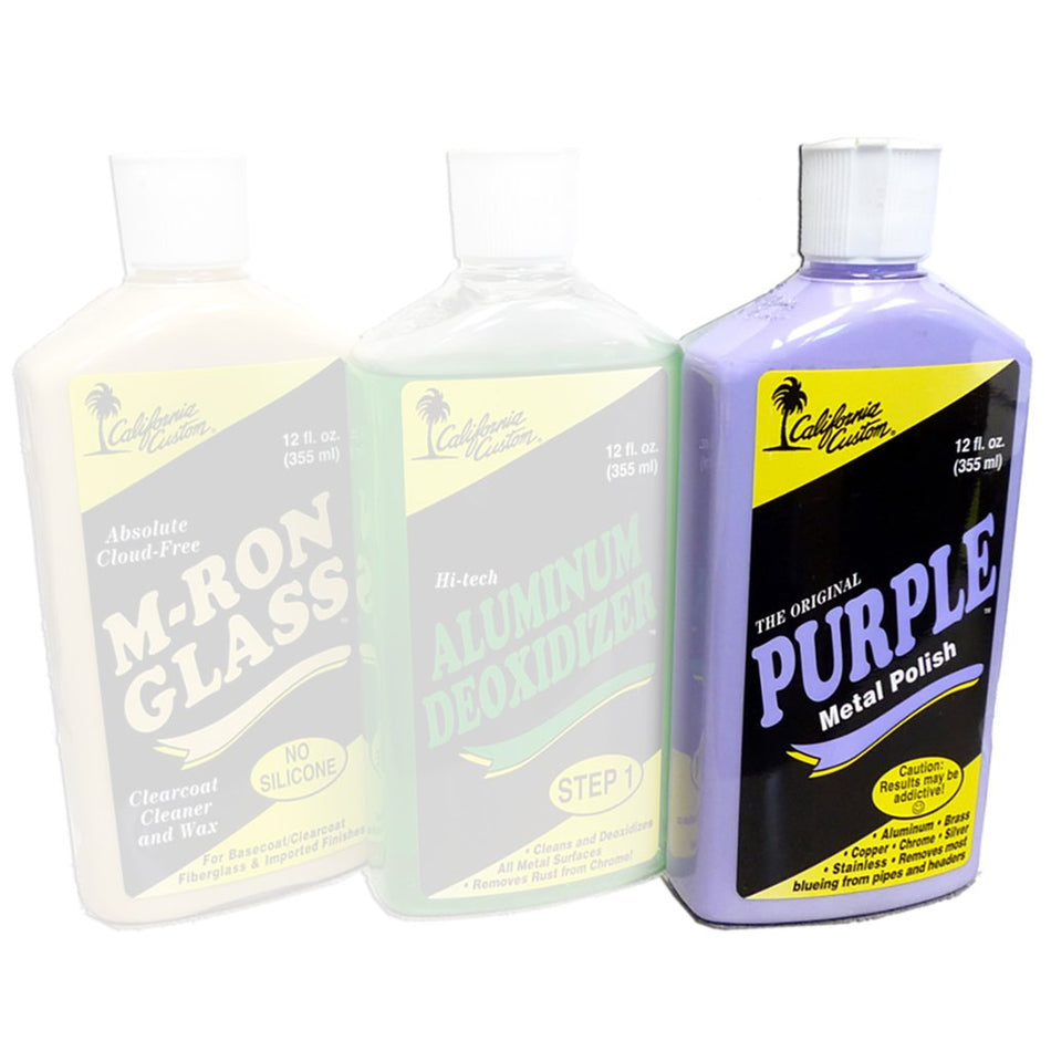 California Custom - Purple Polish 12oz. - Berube's Truck Accessories