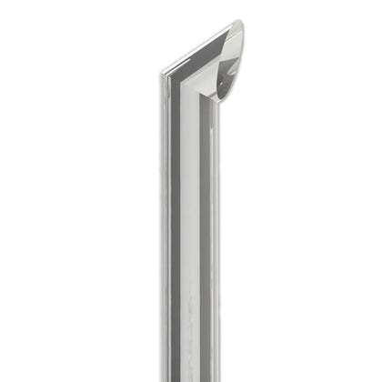 Dynaflex - 7" x 48" Stainless Steel Chino Top Stack Reduced to 5" O.D.