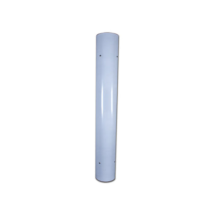 Grand Rock - 48" Long, 180 Degree Stainless Steel Heat Shield (No Holes)