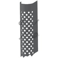 Grand Rock - 60" Aerodynamic Heat Shield - Round, Vertical or NO Holes (No Clamps)