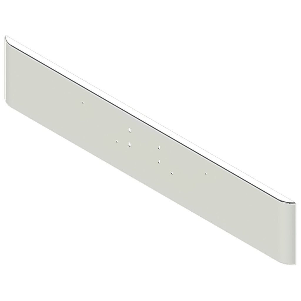 Peterbilt 365, 388, 389 18" Texas Square 7GA Steel Chrome Bolt Holes, Bolt-On Center Tow Pin Mount Holes