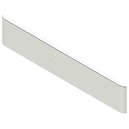 Peterbilt 365, 388, 389 18" Texas Square 7GA Steel Chrome Bolt Holes, Bolt-On Center Tow Pin Mount Holes