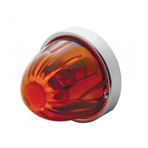 Grakon 1000 Style Cab Light Conversion w Watermelon Glass Lens & 1157 Base (Dark Amber)