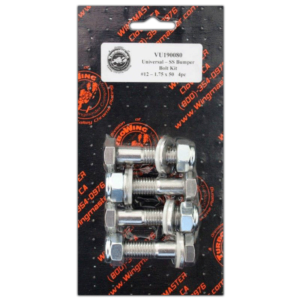 Valley Chrome - Universal Bumper Hex Bolt (4 pc.)