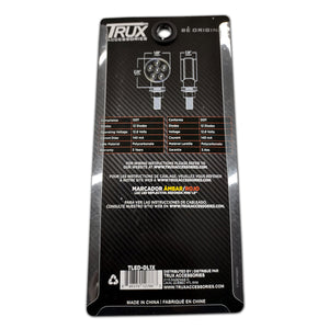 Trux - 1.8" Double-Faced Mini Lollipop Clearance & Marker Light (Amber/Red )