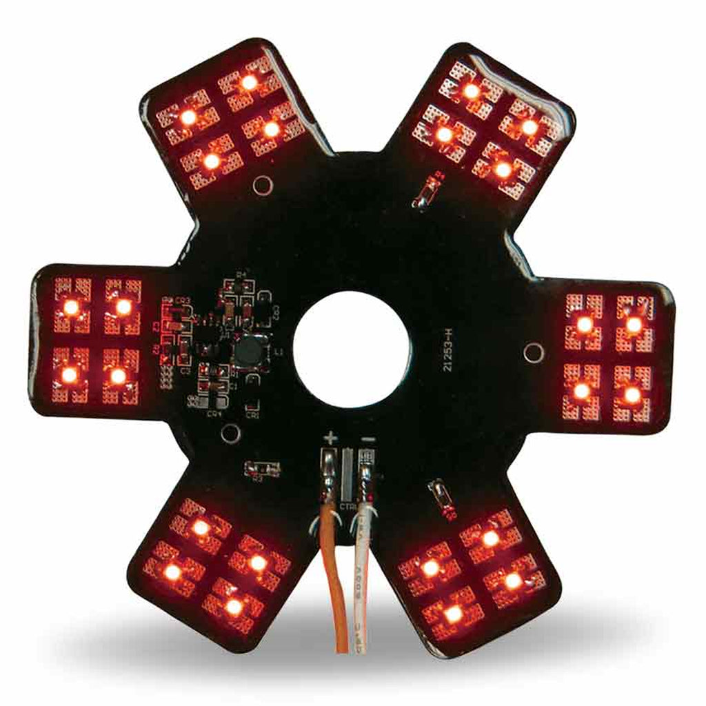 5″ Red Auxiliary Star LED Light for 13″ & 15″ Donaldson/Vortox Air Cleaners