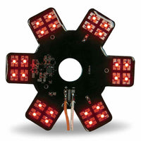 5″ Red Auxiliary Star LED Light for 13″ & 15″ Donaldson/Vortox Air Cleaners