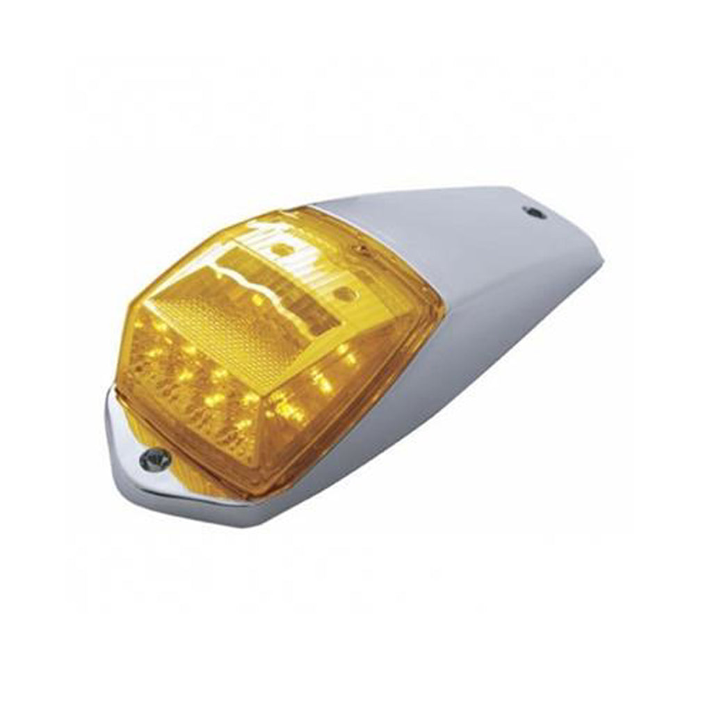 17 LED Reflector Grakon 5000 Style Cab Light Kit - Amber LED/Clear Lens or Amber LED/Amber Lens